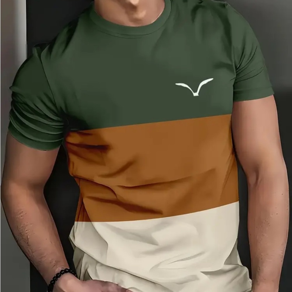 Men’s Quick Dry 3D Printed T Shirt